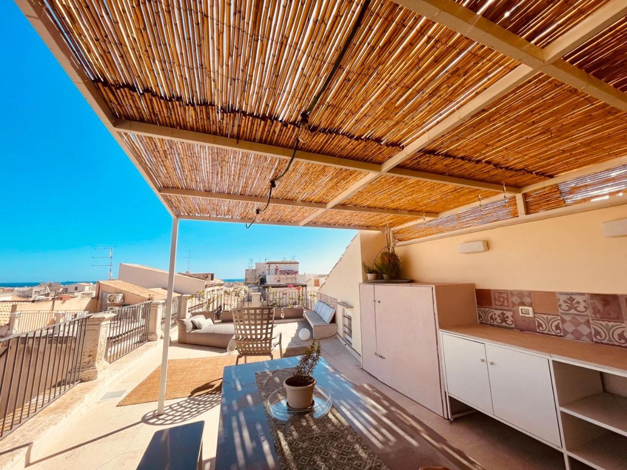 Alma Maris Terrazza Al Tempio By Bed&Bros Lägenhet Syrakusa Exteriör bild